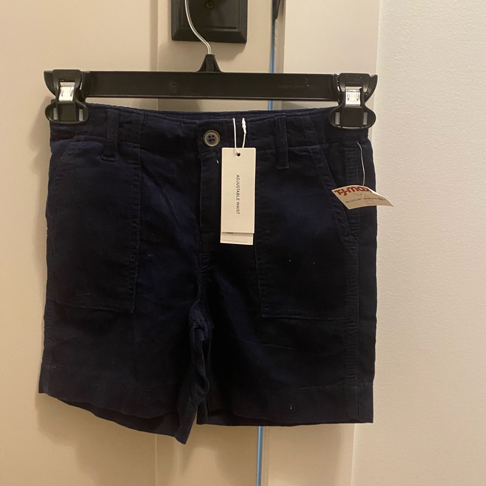 Janie and Jack shorts size 5 navy blue